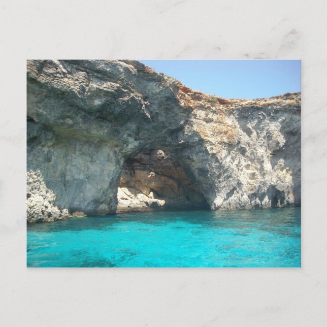 Postal Azul (Anverso)