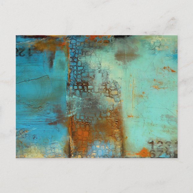 Postal Azul (Anverso)