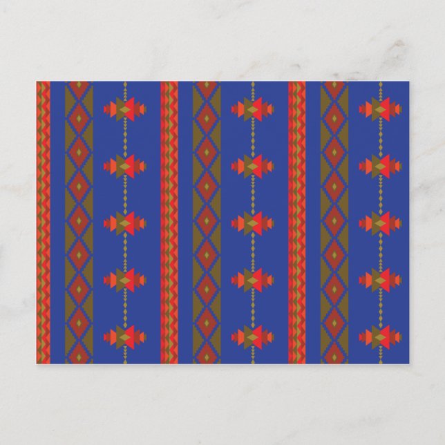 Postal Azul (Anverso)