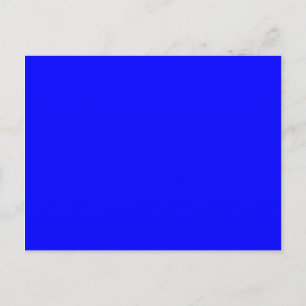Postal Azul 0000FF sólido