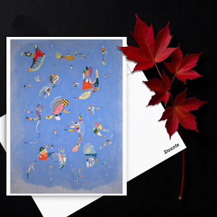 Postal Azul cielo, Kandinsky 1940