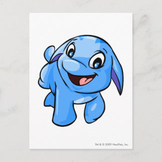 Postal Azul de Poogle