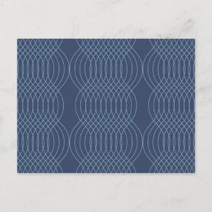 Postal Azul, decoración, sencillez, arte moderno y modern