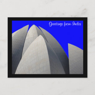 Postal azul loto