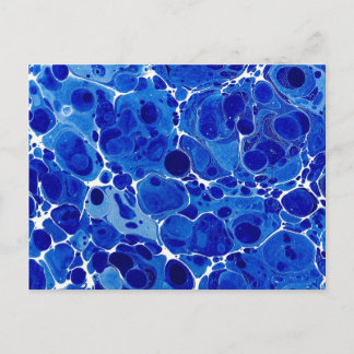 Postal azul marcilla