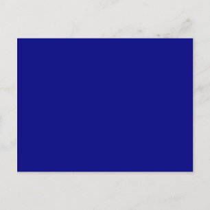 Postal Azul marino