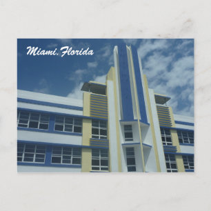 Postal azul miami