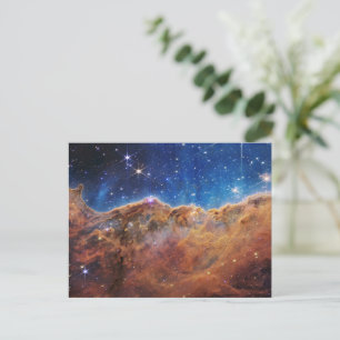 Postal Azul/Naranja Carina Nebula JWST