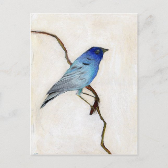 Postal Azul pequeño 2012 (Anverso)