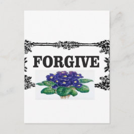 Postal azul perdone la diversión