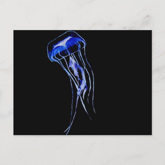 Postal Azul profundo (Anverso)