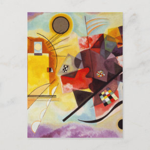 Wassily Kandinsky arte tarjeta postal Rapallo no firmado 
