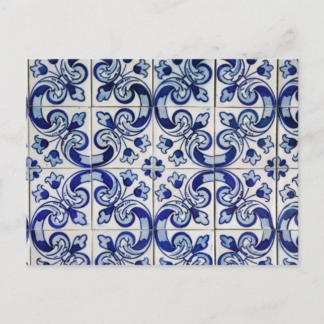 Postal Azulejo (Anverso)