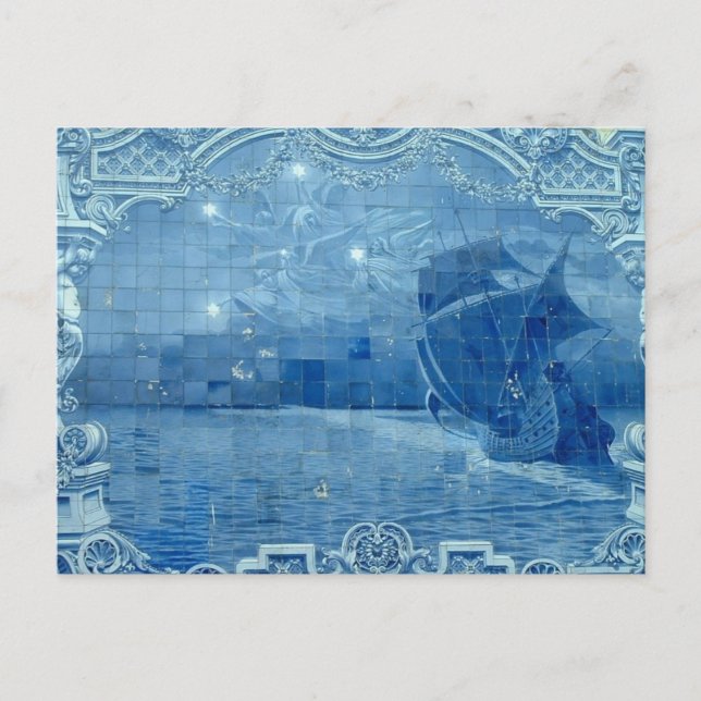 Postal Azulejo (Anverso)