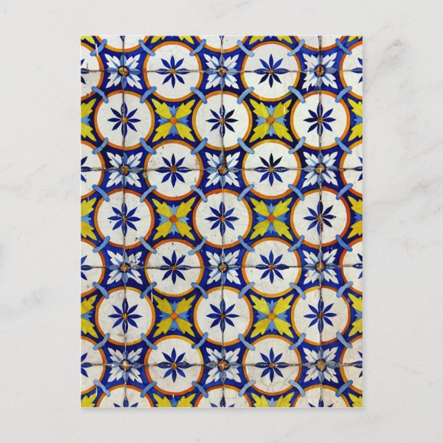 Postal Azulejos (Anverso)