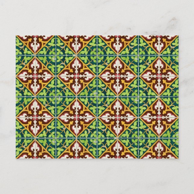 Postal Azulejos (Anverso)