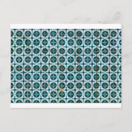 Postal Azulejos, mosaicos portugueses