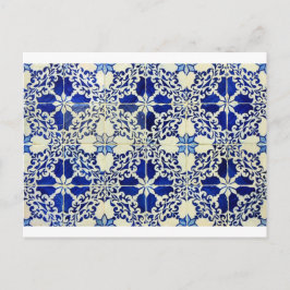 Postal Azulejos, mosaicos portugueses