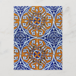 Postal Azulejos, mosaicos portugueses