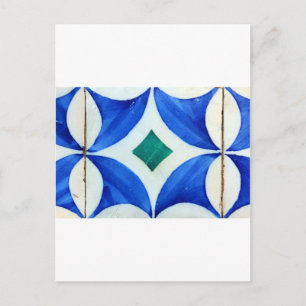 Postal Azulejos, mosaicos portugueses