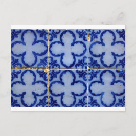 Postal Azulejos, mosaicos portugueses