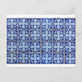 Postal Azulejos, mosaicos portugueses