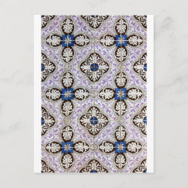 Postal Azulejos, mosaicos portugueses