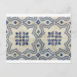 Postal Azulejos, mosaicos portugueses