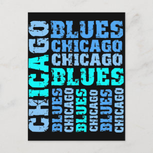 POSTAL AZULES DE CHICAGO