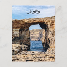 Postal Azure Window en Malta