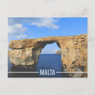 Postal Azure Window Gozo, Malta