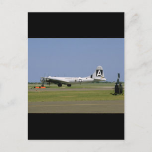 Postal B29 En Runway. (plano;b29_Planes de la Segunda Gue