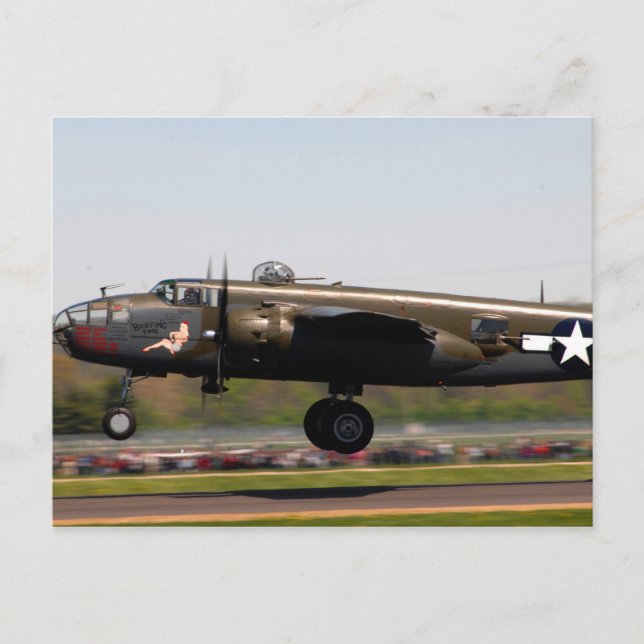 Postal B-25 Mitchell (Anverso)