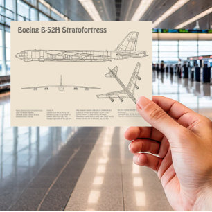 Postal B-52 Stratofortress - Planes de Plano de Plano de 