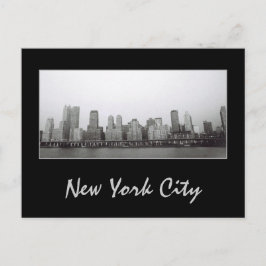 Postal B&W de West Side Skyline