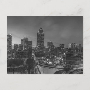 Postal B&W Montreal