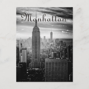 Postal B&W Nueva York