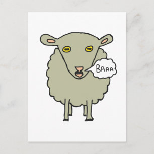 Postal Baa Sheep