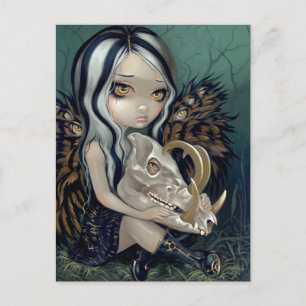 Postal "Babirusa Skull"