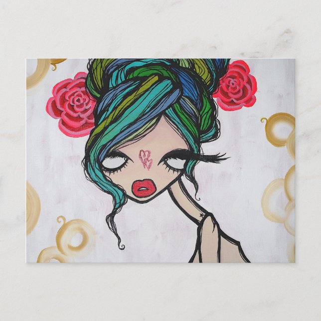 Postal "Baby Beluga" (Anverso)