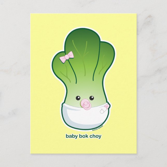 Postal Baby Bok Choy (Anverso)