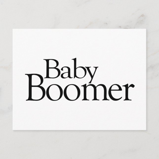 Postal Baby Boomer (Anverso)