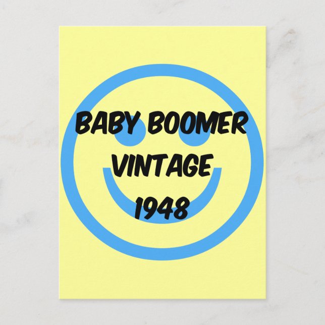 Postal baby boomer 1948 (Anverso)