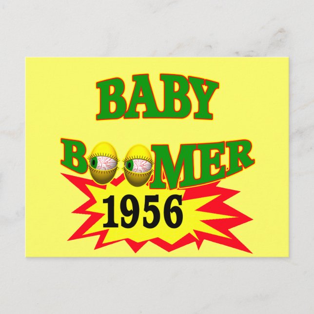 Postal Baby Boomer 1956 (Anverso)