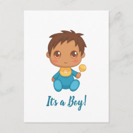 Postal Baby Boy Blue Jumpsuit