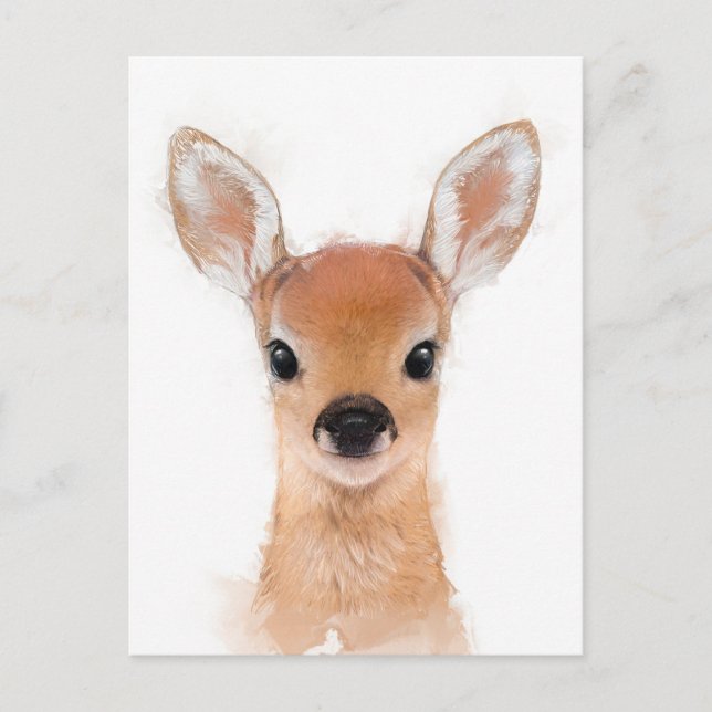 Postal Baby Fawn (Anverso)