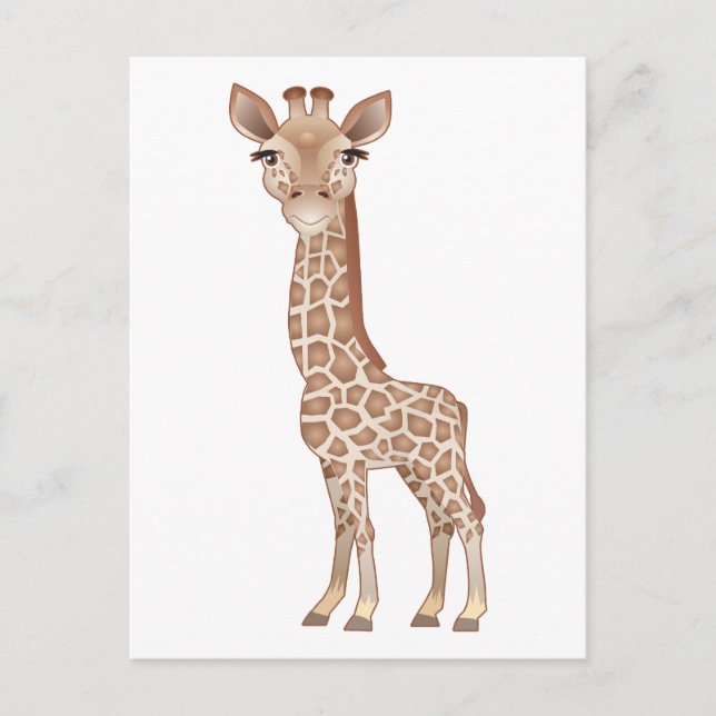 Postal Baby Giraffe (Anverso)