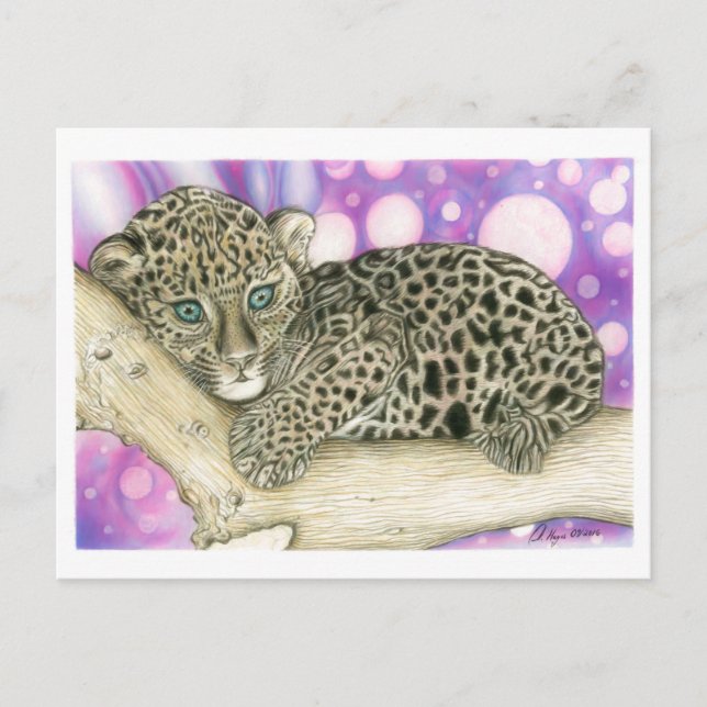 Postal Baby Jaguar (Anverso)