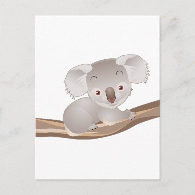 Postal Baby Koala (Anverso)