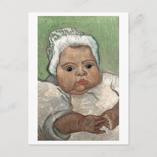 Postal Baby Marcelle Roulin, Vincent van Gogh (Anverso)